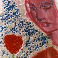 Madonna mit Rose (Detail) - 2006